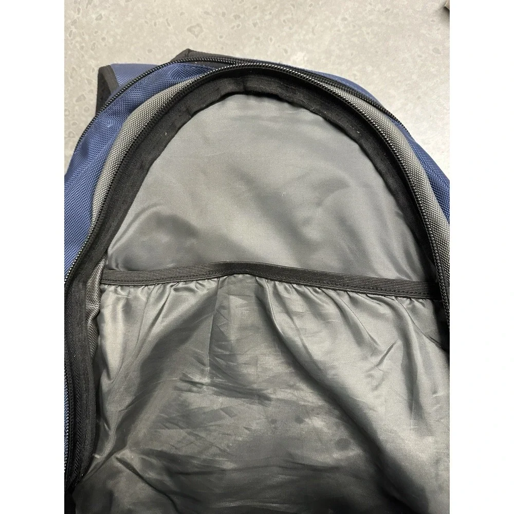 FUL Backpack Blue Gray Laptop School Travel Multi Pocket Adjustable
